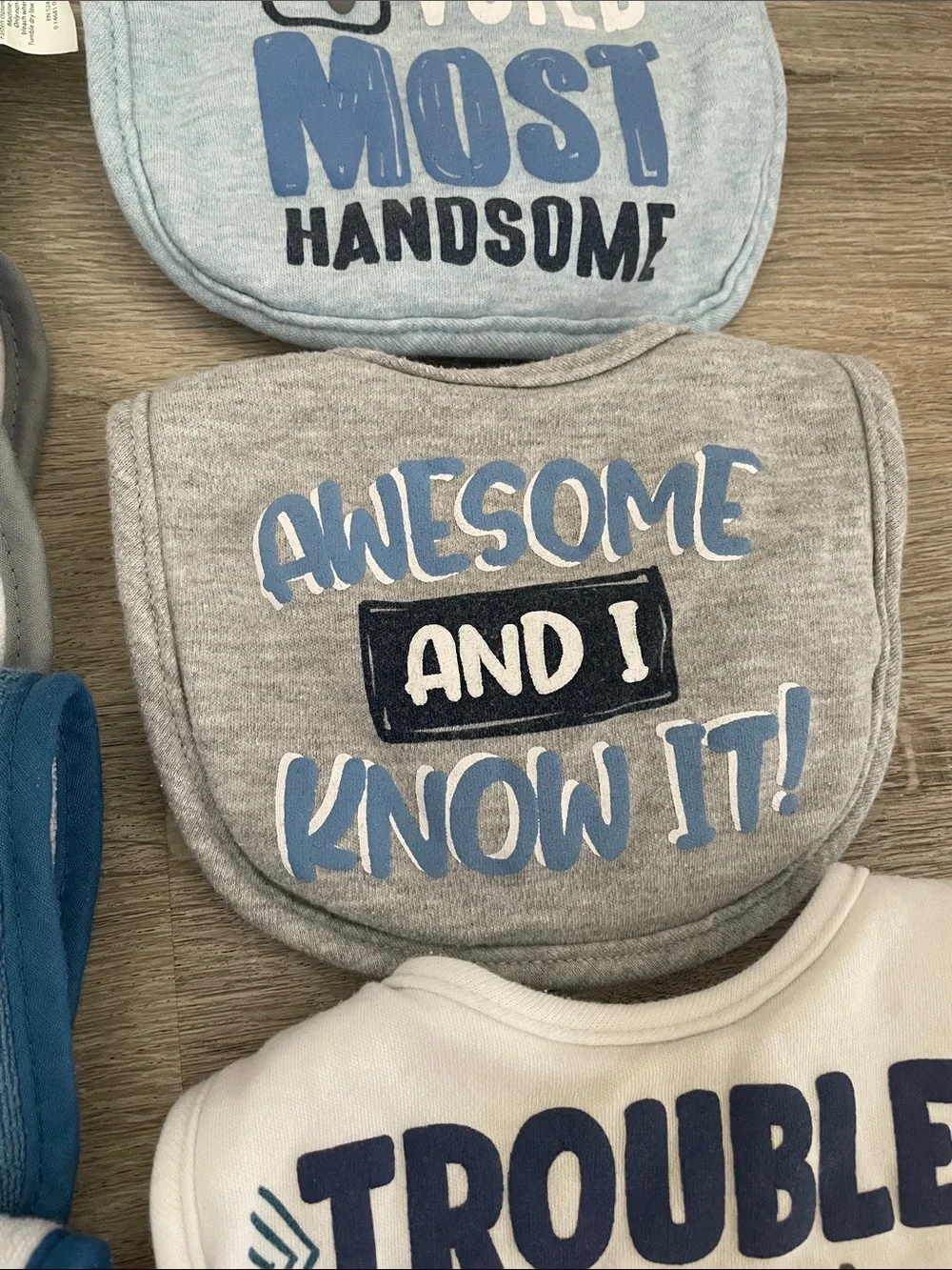 Bibs bundle of 7 for baby boy